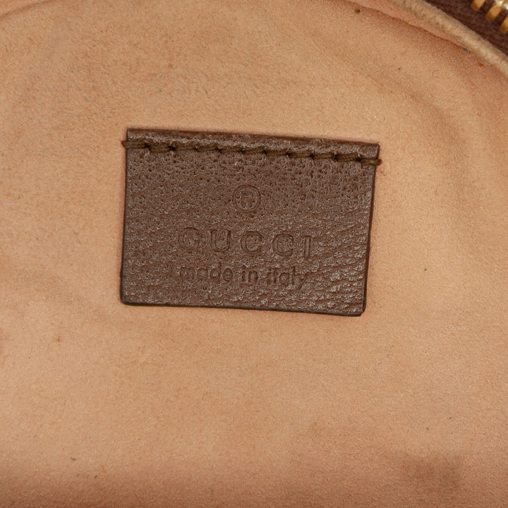 Web Ophidia Rond Sac Mini GG Supreme Beige
