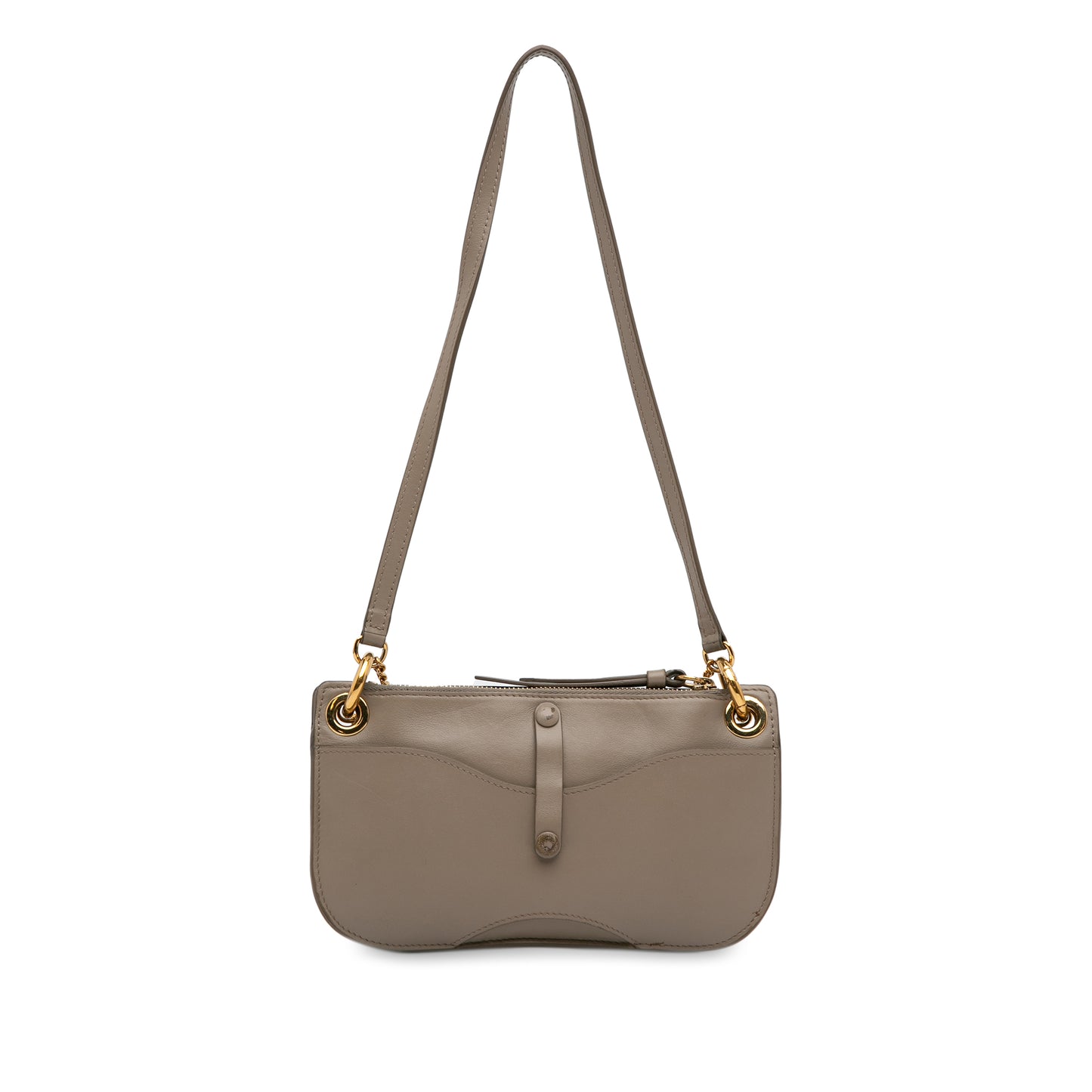 Mini Tess Shoulder Bag Brown - Gaby Paris