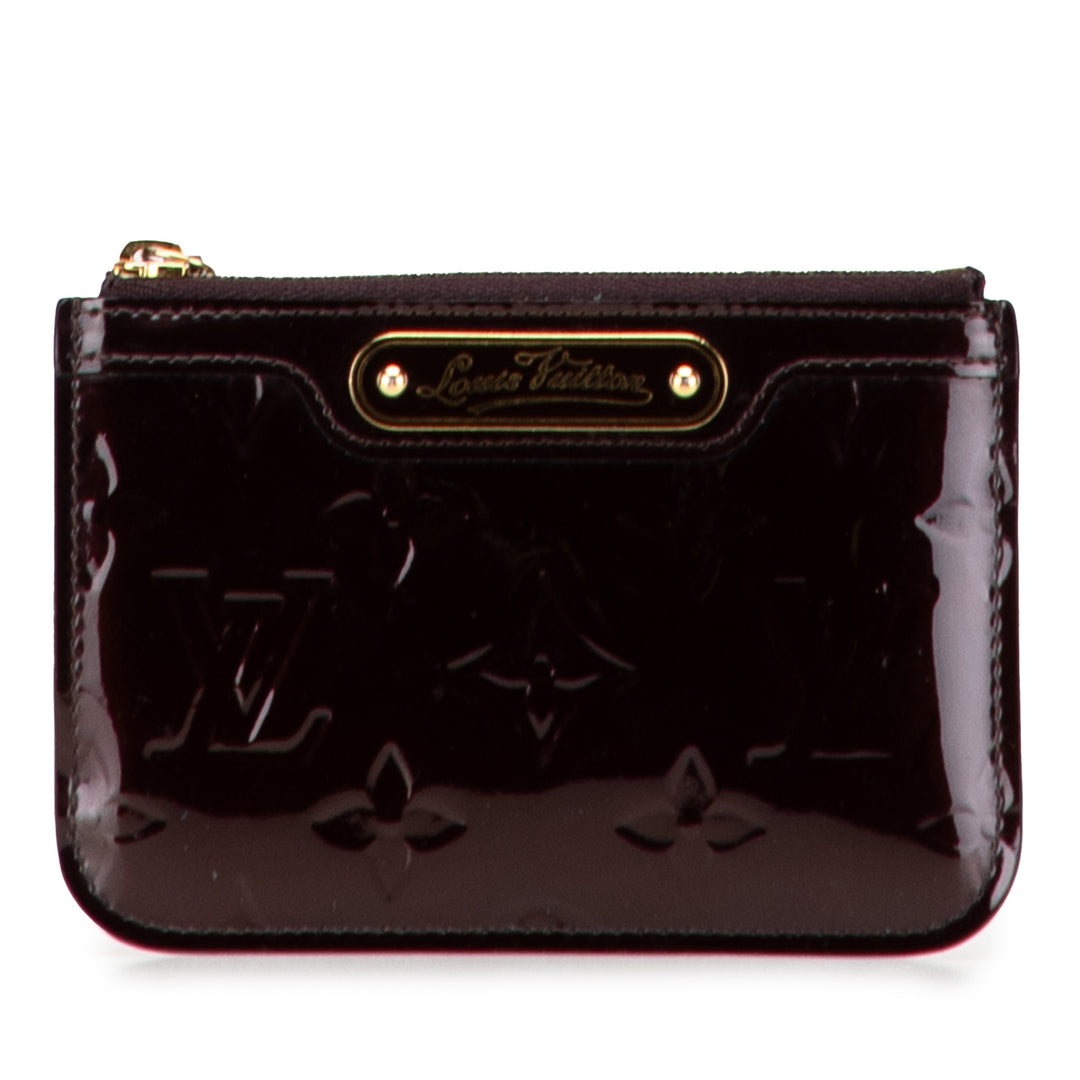 Louis Vuitton Monogram Vernis Key Pochette
