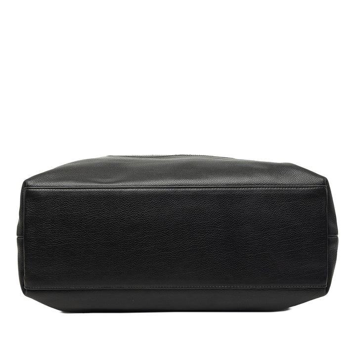 CC Cabas Cuir caviar Noir
