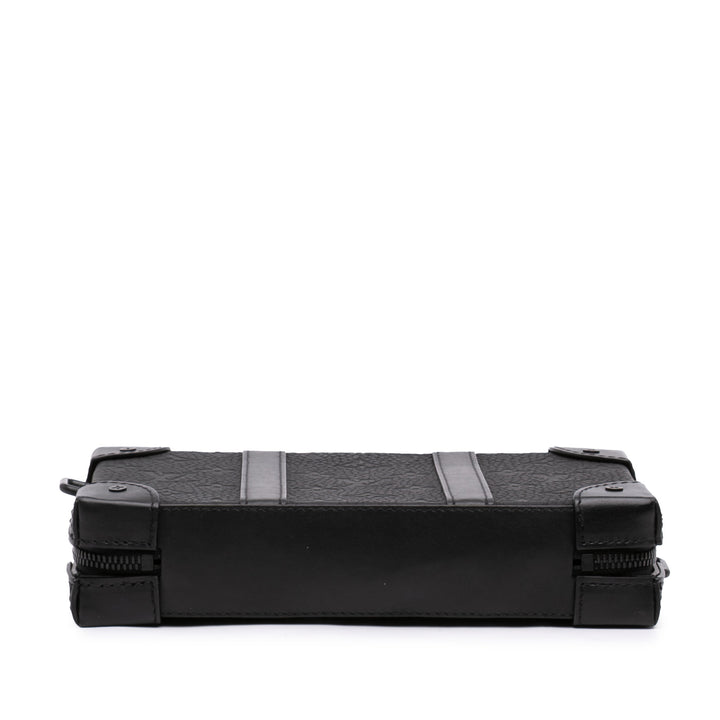 Souple Trunk Portefeuille Monogram Noir