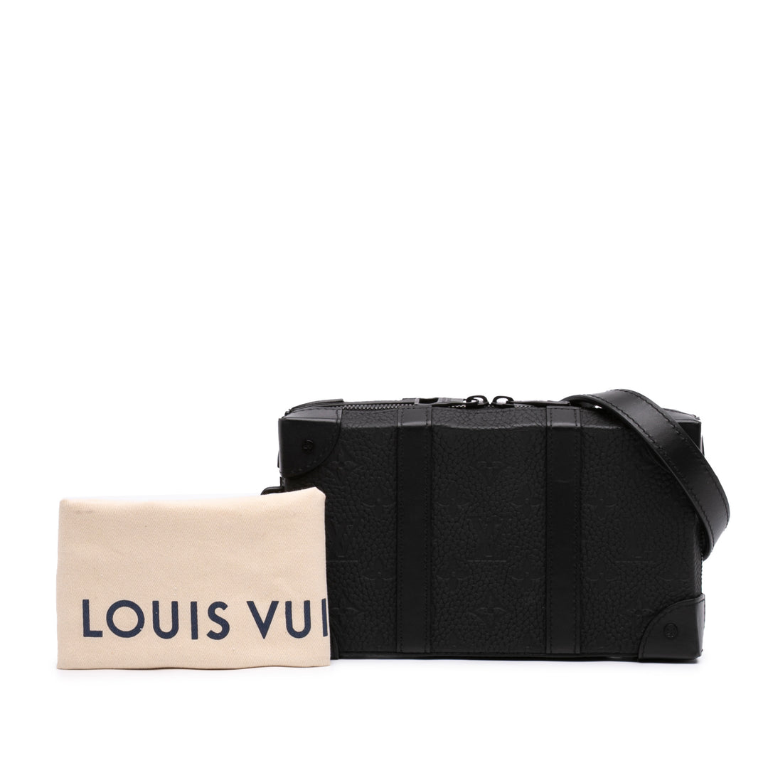 Souple Trunk Portefeuille Monogram Noir
