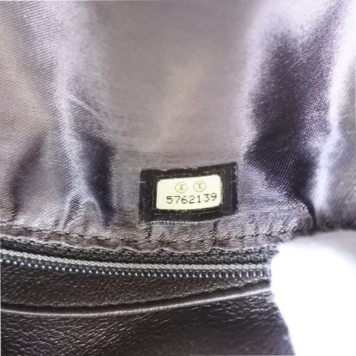 Chanel Matelassé Daim Pompon Sac porté croisé