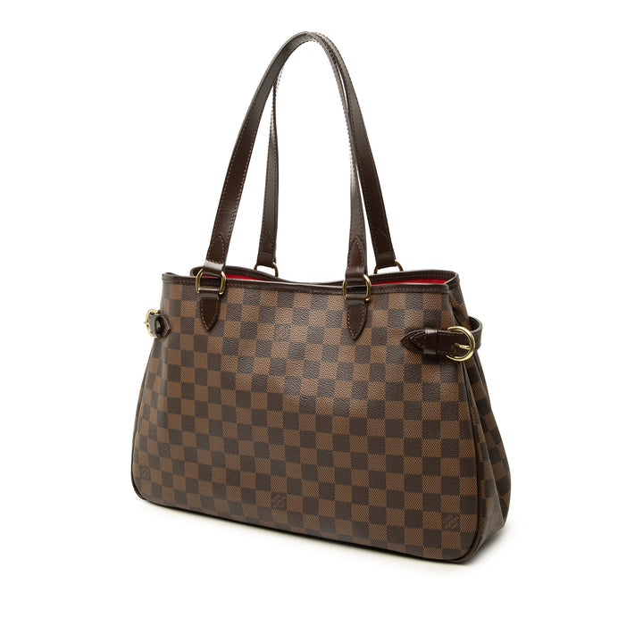Louis Vuitton Cabas Batignolles Horizontal Damier Ébène Marron – vue 2 – GABY PARIS