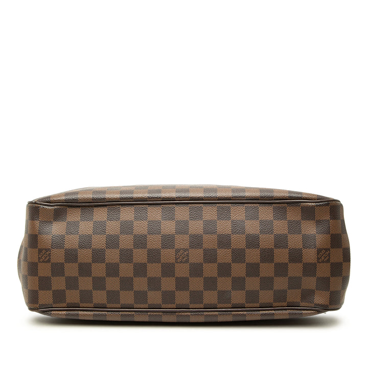 Louis Vuitton Cabas Batignolles Horizontal Damier Ébène Marron – vue 3 – GABY PARIS