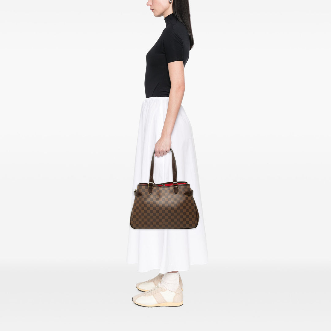 Louis Vuitton Cabas Batignolles Horizontal Damier Ébène Marron – vue 6 – GABY PARIS