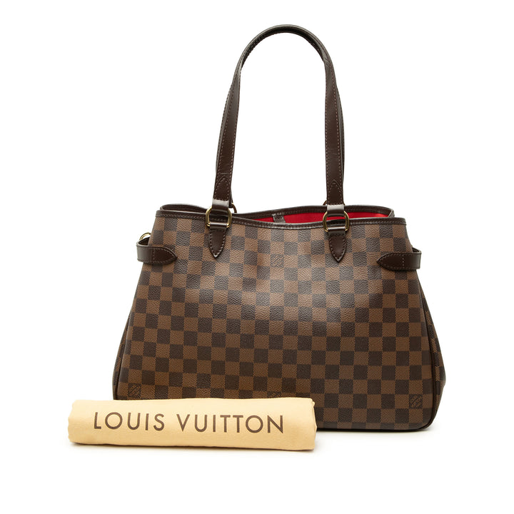Louis Vuitton Cabas Batignolles Horizontal Damier Ébène Marron – vue 7 – GABY PARIS