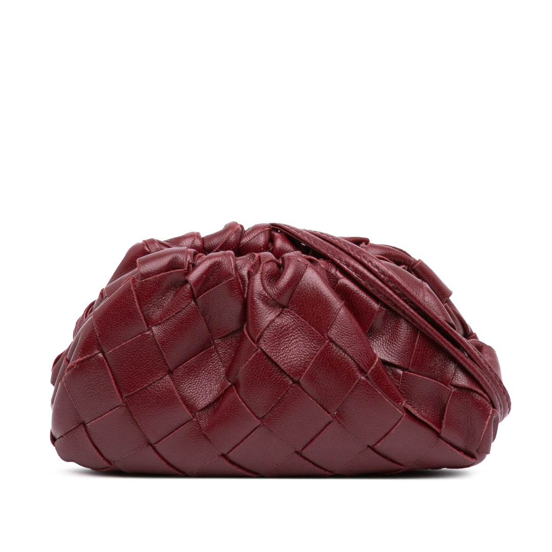 Bottega Veneta Intrecciato The Pochette Sac Extra Mini Cuir nappa