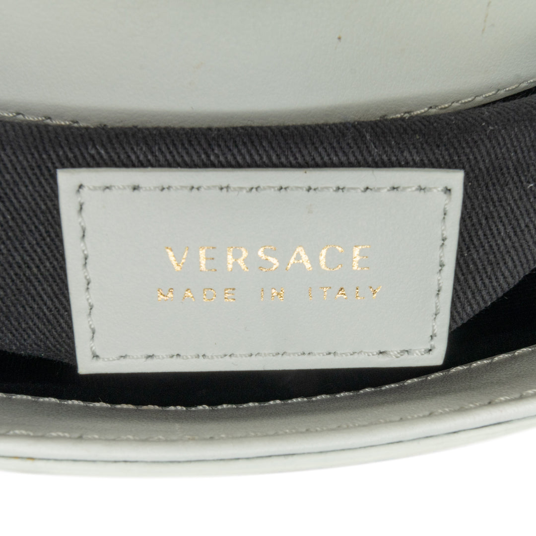 Leather Baroque Virtus Satchel Gold - Gaby Paris