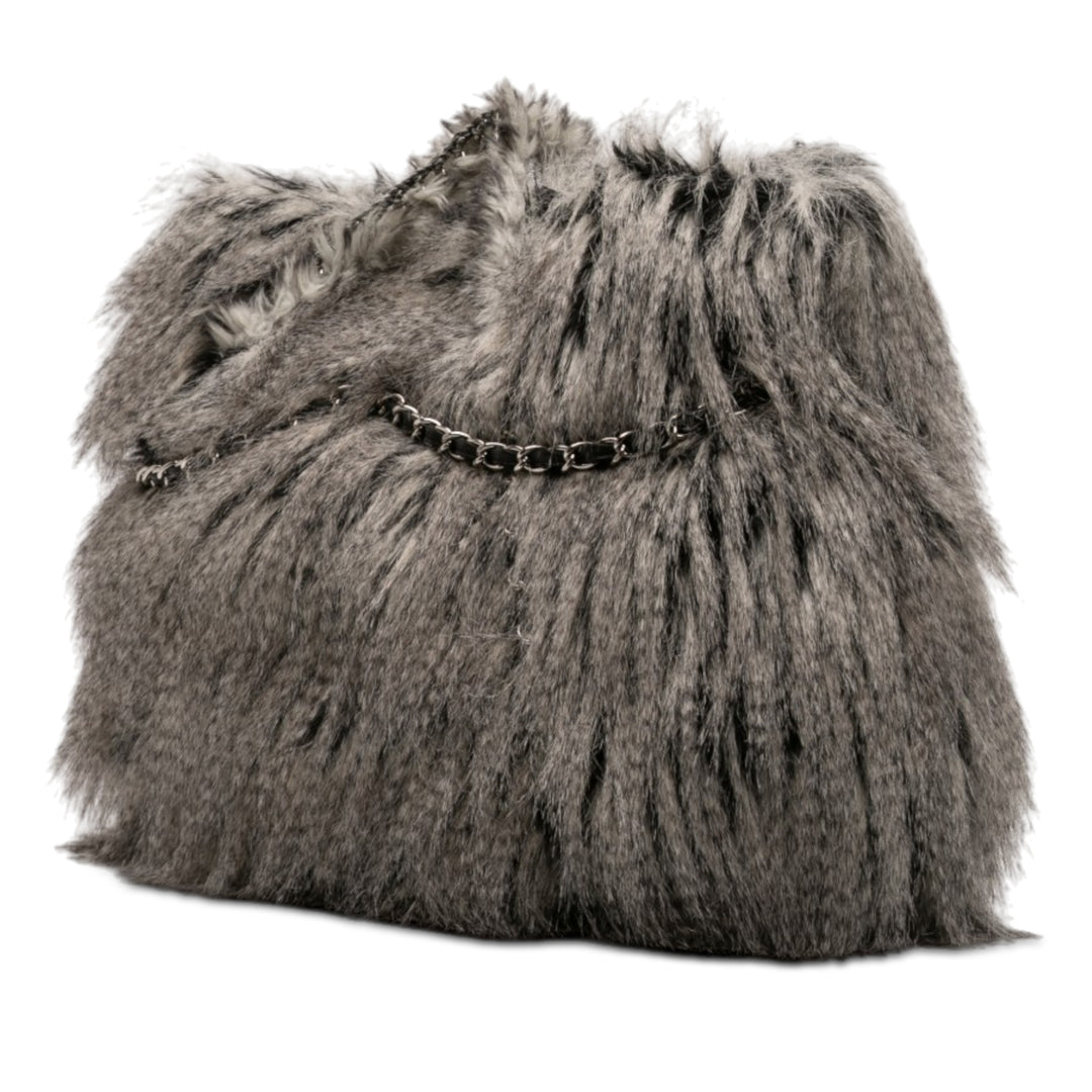 Chanel Faux Fur Arctic Fantasy Cabas