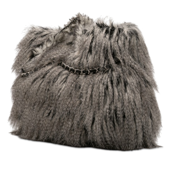 Chanel Faux Fur Arctic Fantasy Cabas