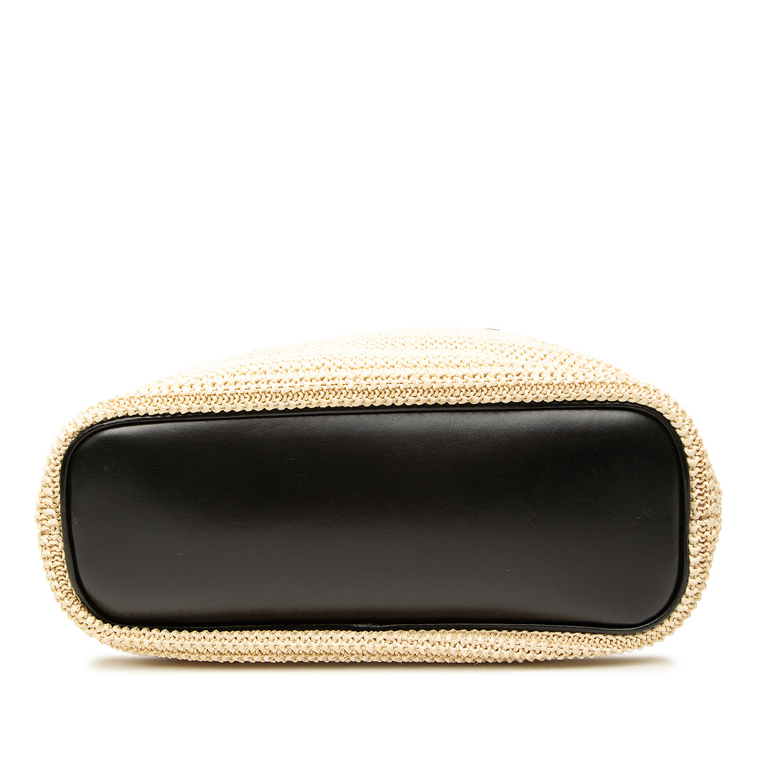 Saint Laurent Boucle Raffia Shopper Cabas