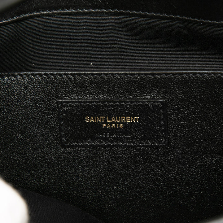 Saint Laurent Boucle Raffia Shopper Cabas