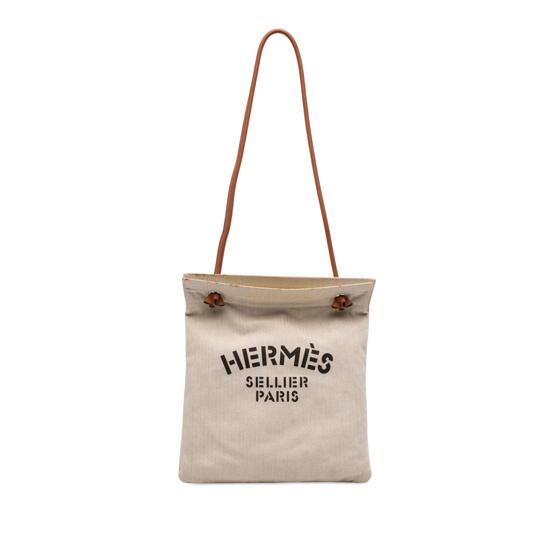 Hermès Toile Aline Grooming Sac MM