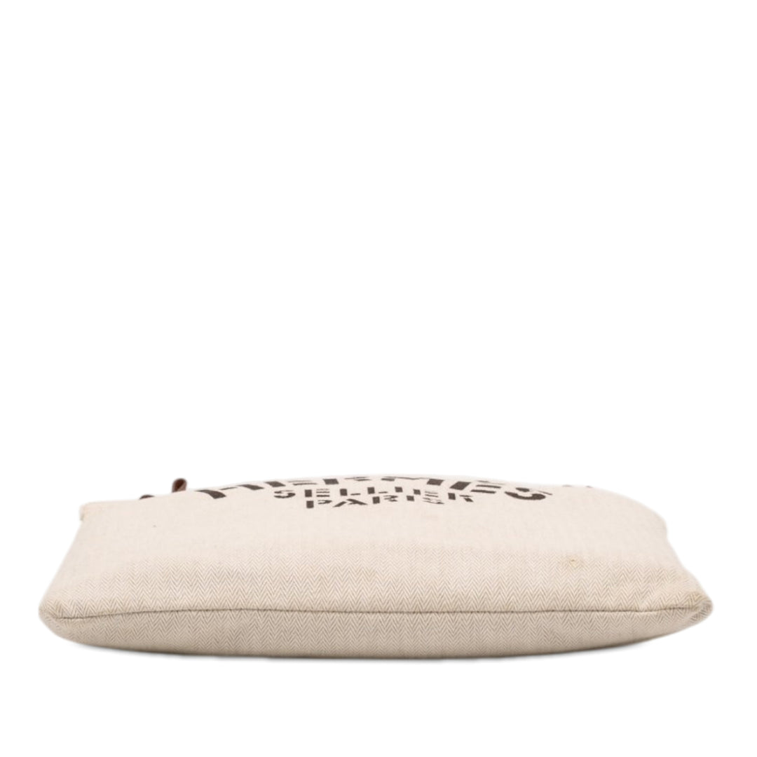 Hermès Toile Aline Grooming Sac MM