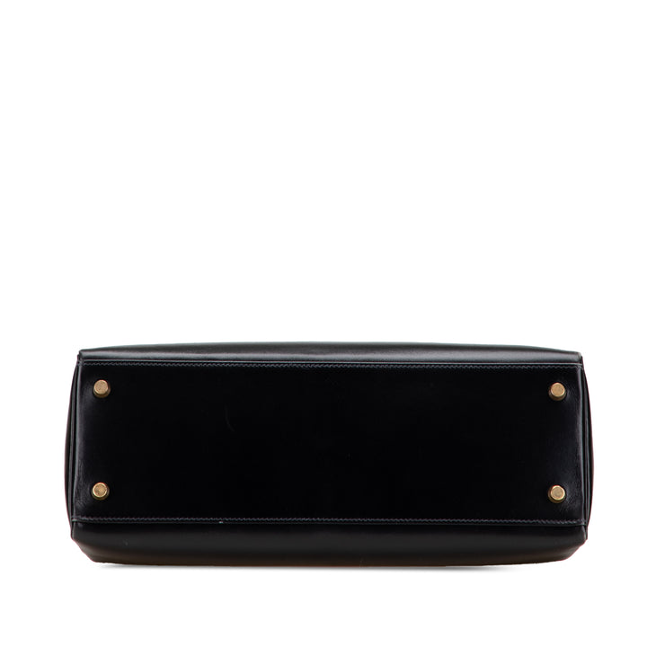 Box Calf Kelly Retourne 32 Black - Gaby Paris