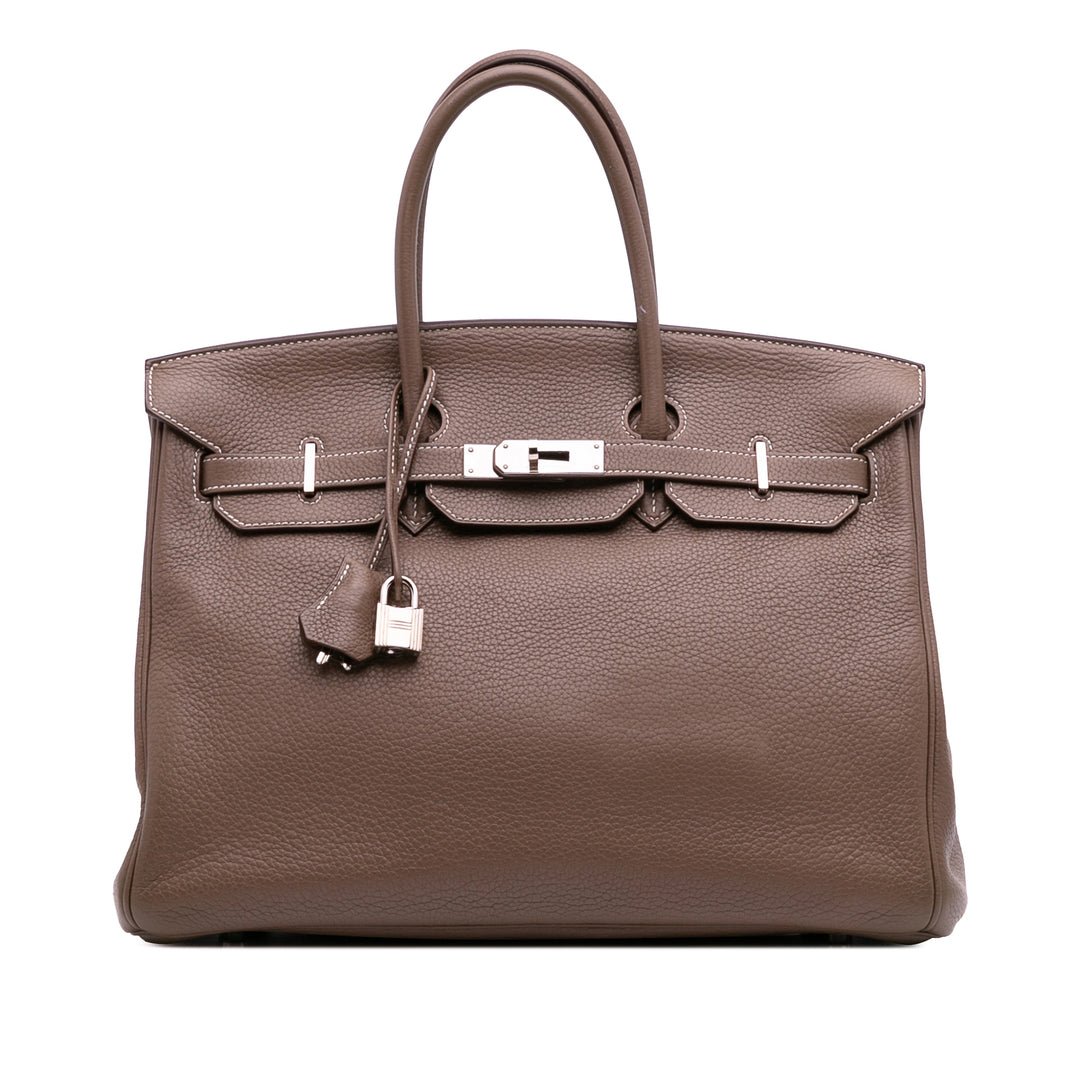 Togo Birkin Retourne 35 Brown - Gaby Paris