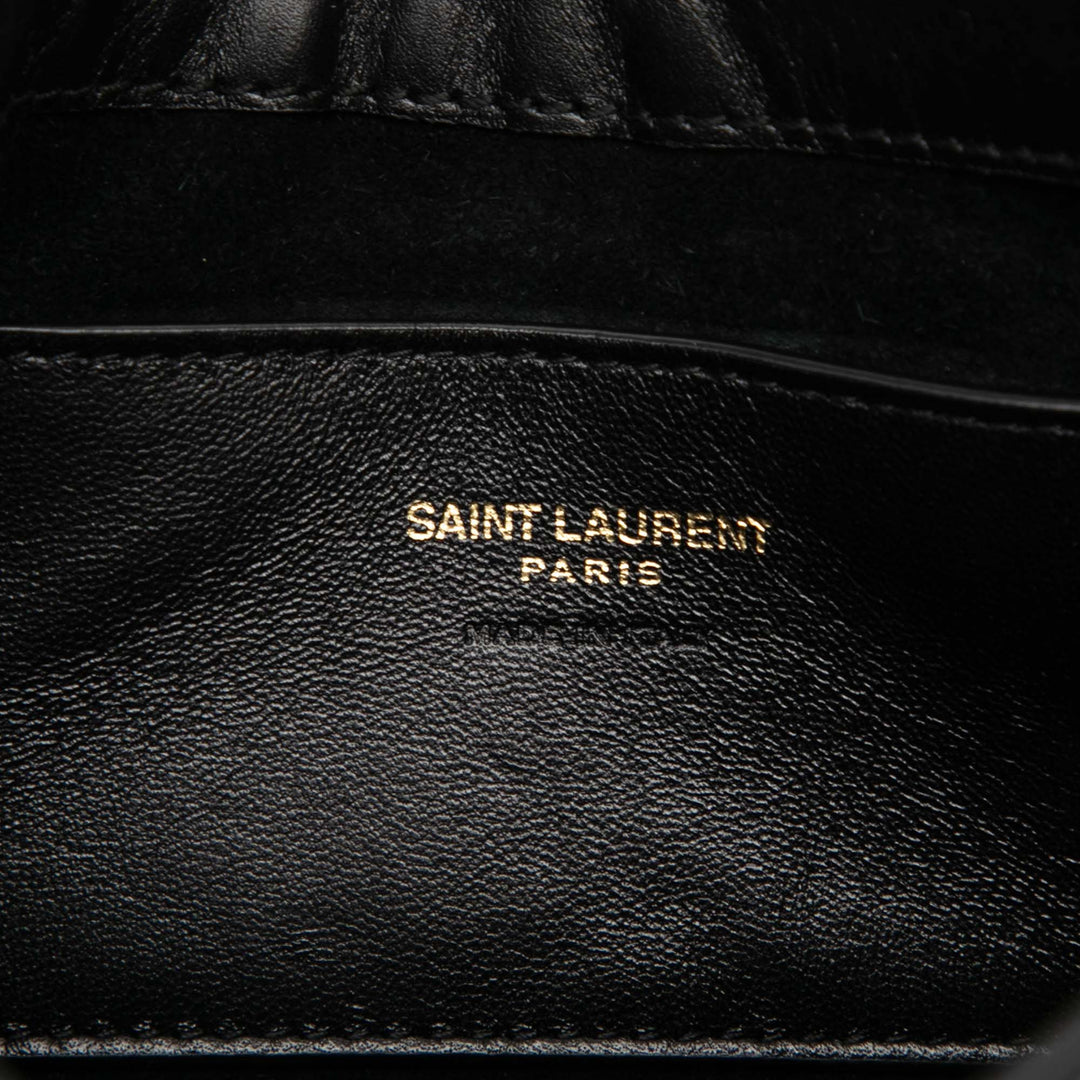 Saint Laurent Le 5 a 7 Mini Cuir de veau lisse