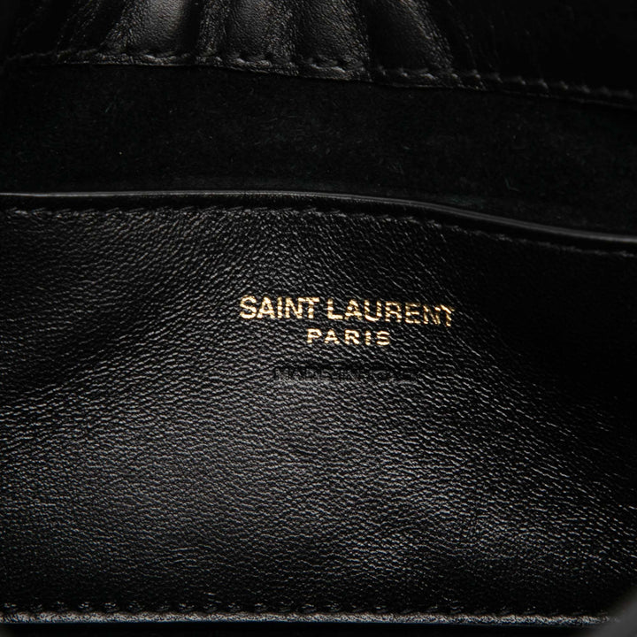 Saint Laurent Le 5 a 7 Mini Cuir de veau lisse