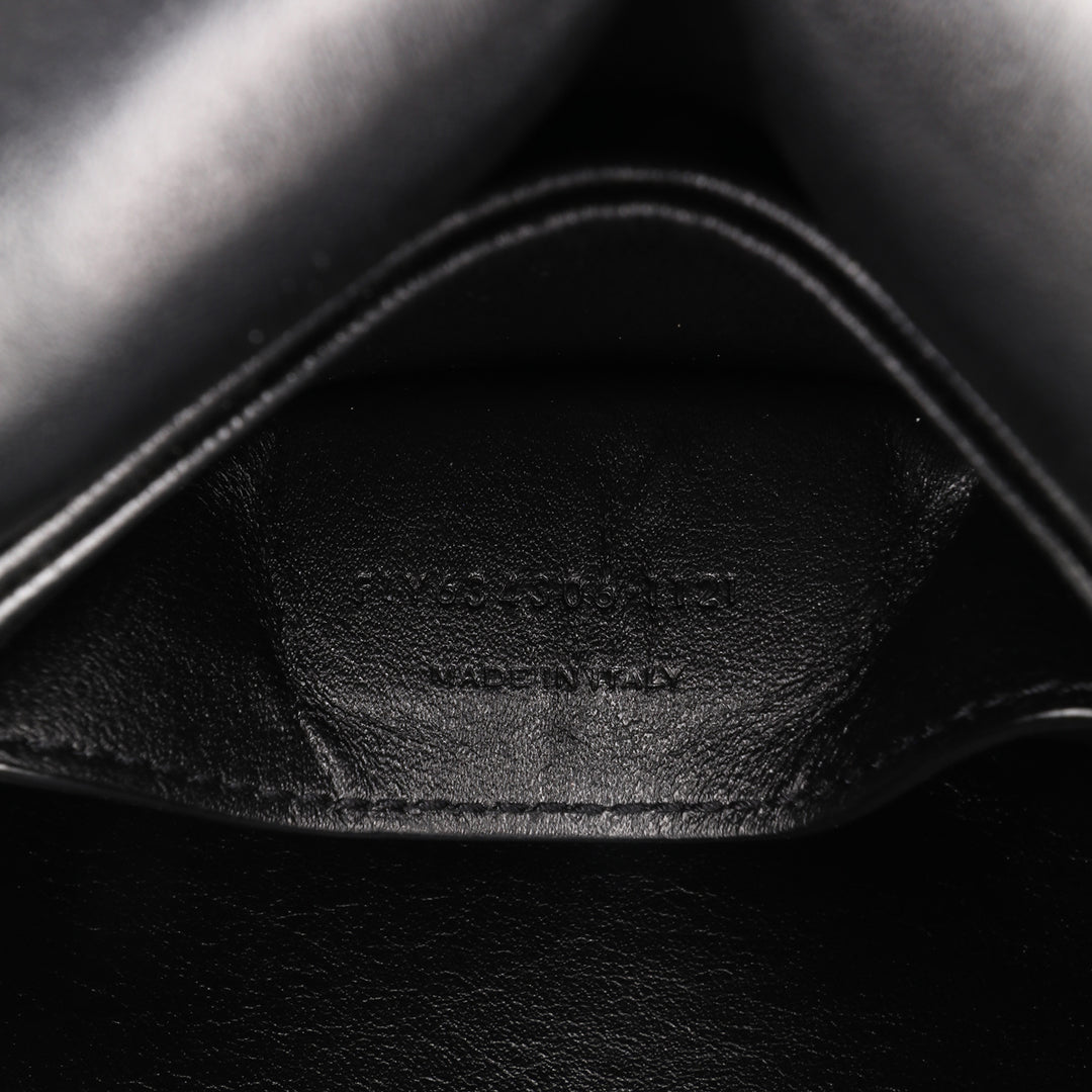 Saint Laurent Small Toile Striped Solferino Sac In Boîte