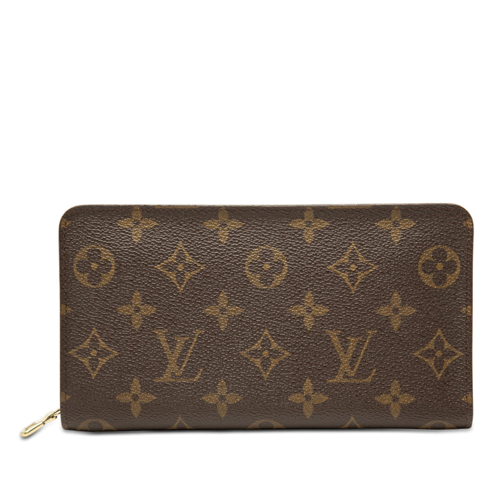 Louis Vuitton Monogram Porte Monnaie Zippy Portefeuille long