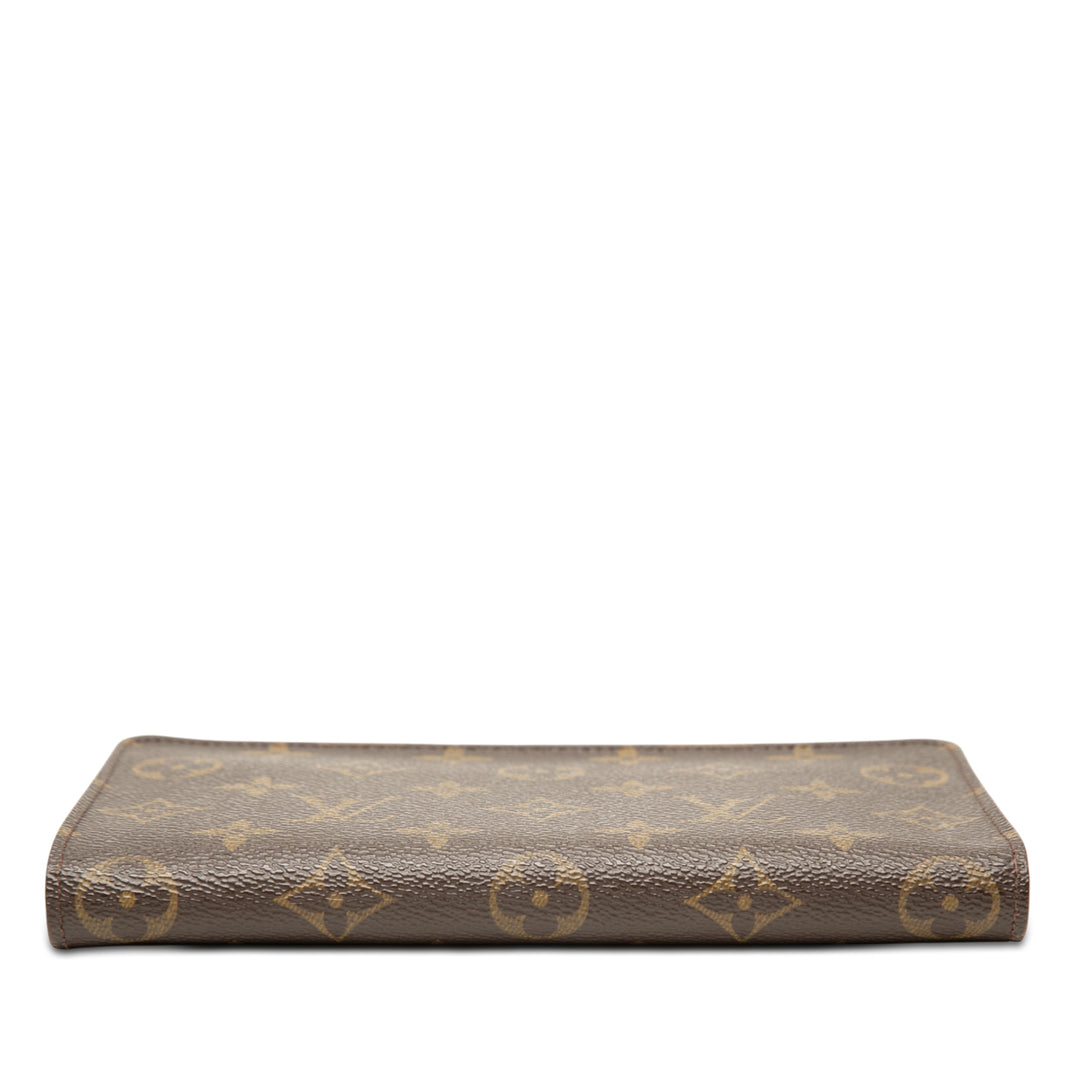Louis Vuitton Monogram Porte Monnaie Zippy Portefeuille long