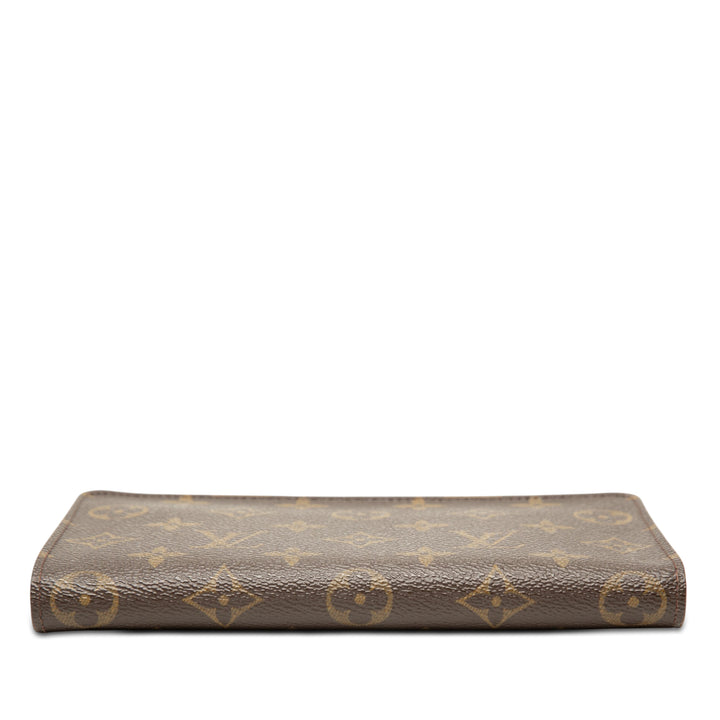 Louis Vuitton Monogram Porte Monnaie Zippy Portefeuille long
