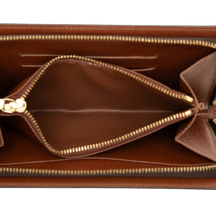 Louis Vuitton Monogram Porte Monnaie Zippy Portefeuille long