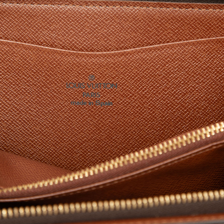 Louis Vuitton Monogram Porte Monnaie Zippy Portefeuille long