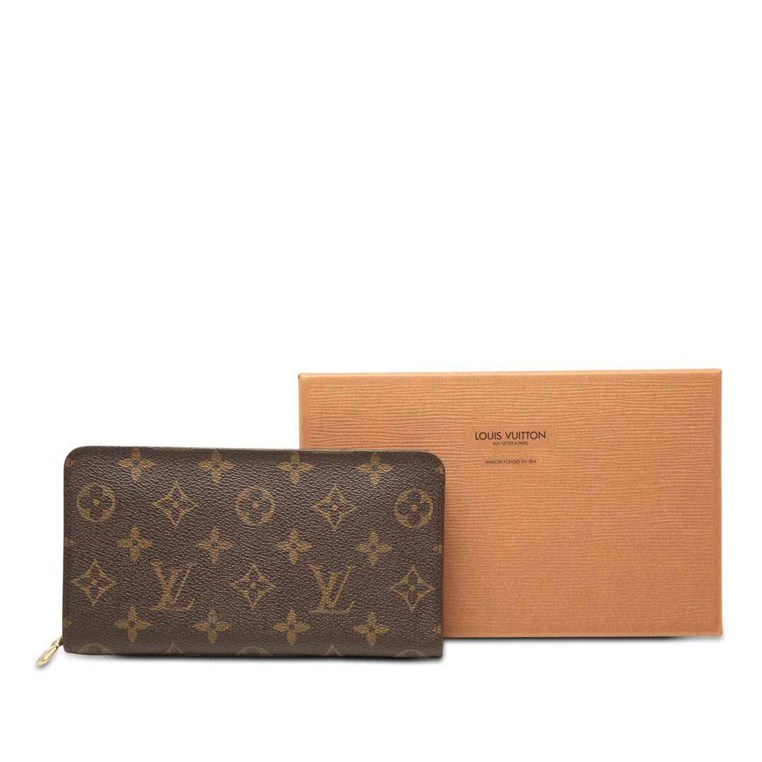 Louis Vuitton Monogram Porte Monnaie Zippy Portefeuille long