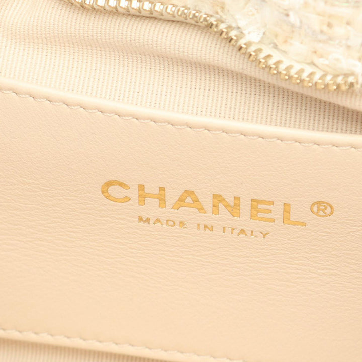 Chanel Mini CC Tweed Bow Sac