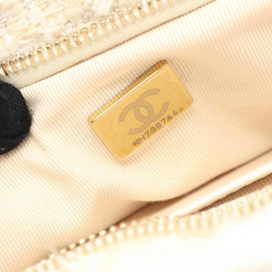 Chanel Mini CC Tweed Bow Sac