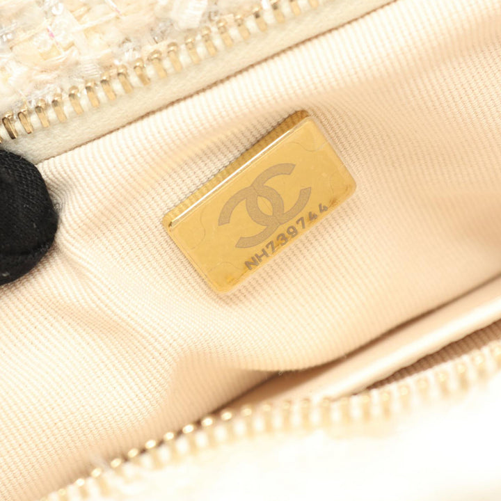 Chanel Mini CC Tweed Bow Sac
