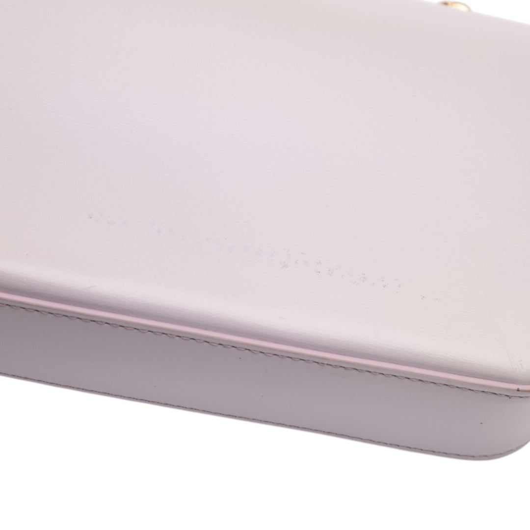 Celine brillant Cuir de veau Claude Chain Sac bandoulière