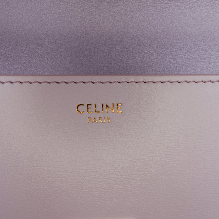Celine brillant Cuir de veau Claude Chain Sac bandoulière