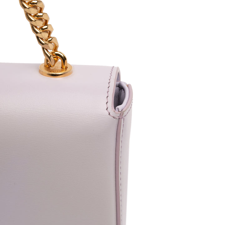 Celine brillant Cuir de veau Claude Chain Sac bandoulière