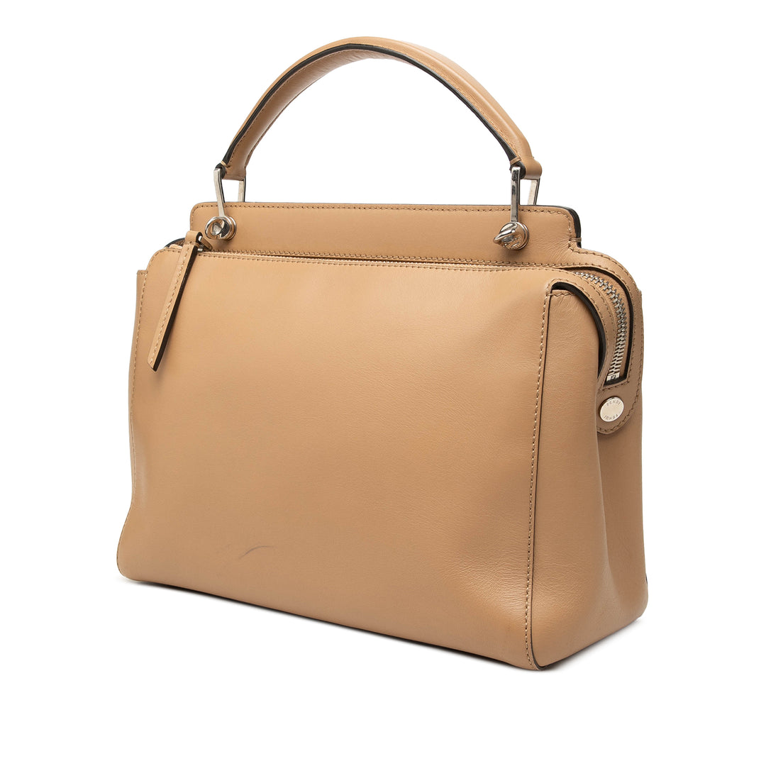 Fendi Sac à main Flowerland Dotcom Moyen Marron – vue 2 – GABY PARIS