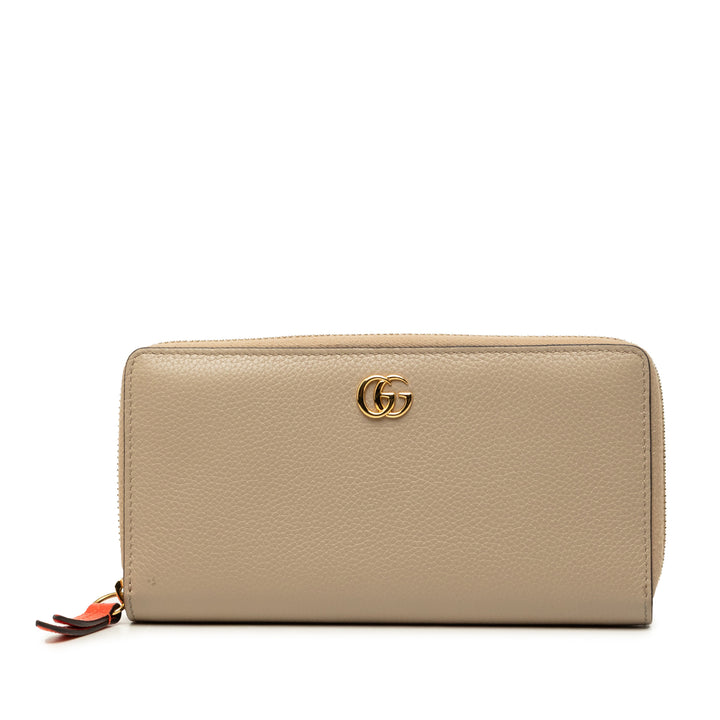 Gucci GG Marmont Cuir de veau Zip Around Portefeuille