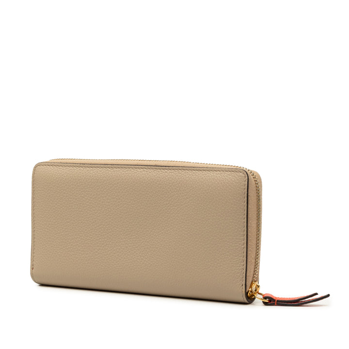 Gucci GG Marmont Cuir de veau Zip Around Portefeuille