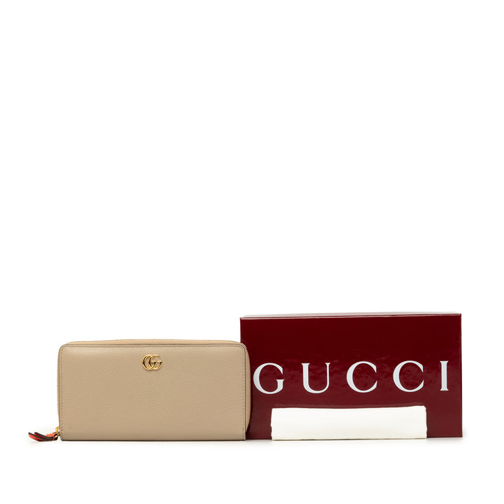 Gucci GG Marmont Cuir de veau Zip Around Portefeuille