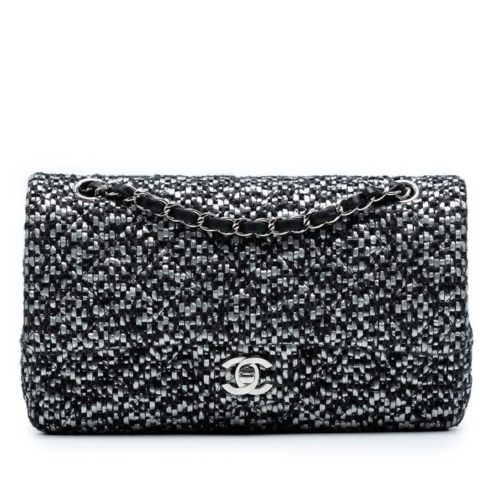 Chanel Medium Classic Tweed Double rabat Noir – GABY PARIS Authentique