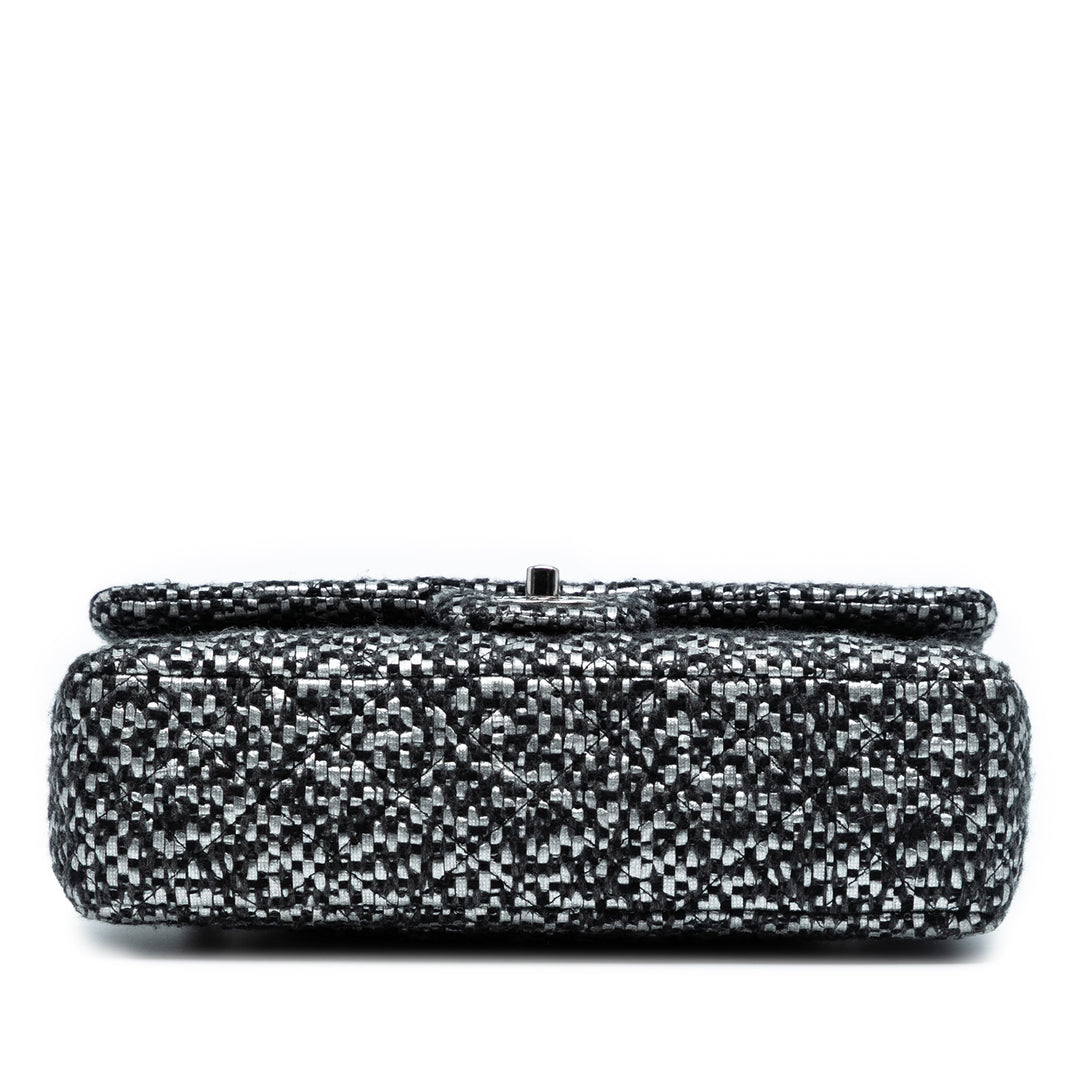 Chanel Medium Classic Tweed Double rabat Noir – GABY PARIS Authentique