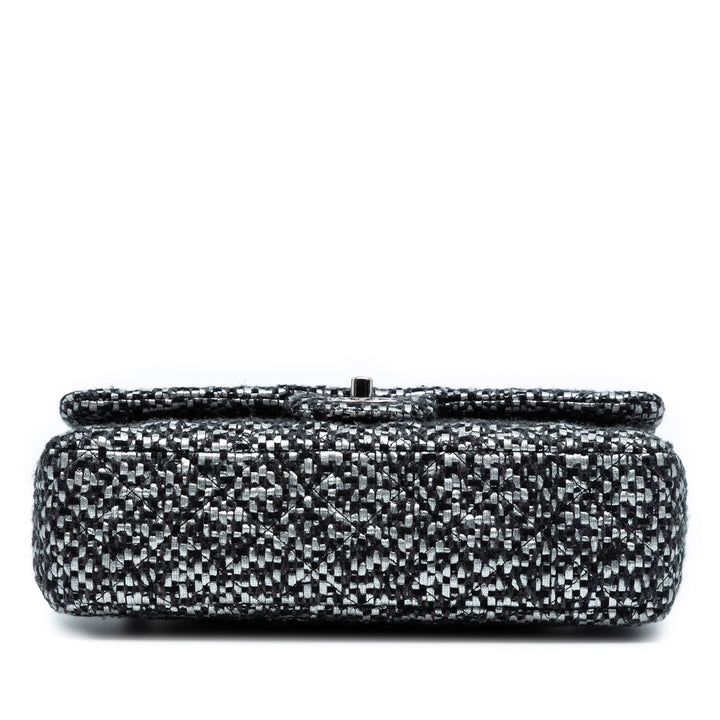 Chanel Medium Classic Tweed Double rabat Noir – GABY PARIS Authentique