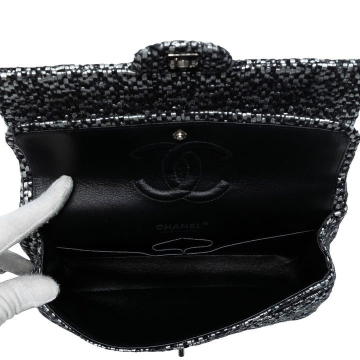 Chanel Medium Classic Tweed Double rabat Noir – GABY PARIS Authentique