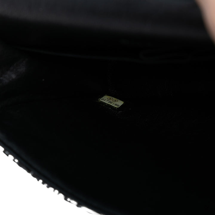 Chanel Medium Classic Tweed Double rabat Noir – GABY PARIS Authentique