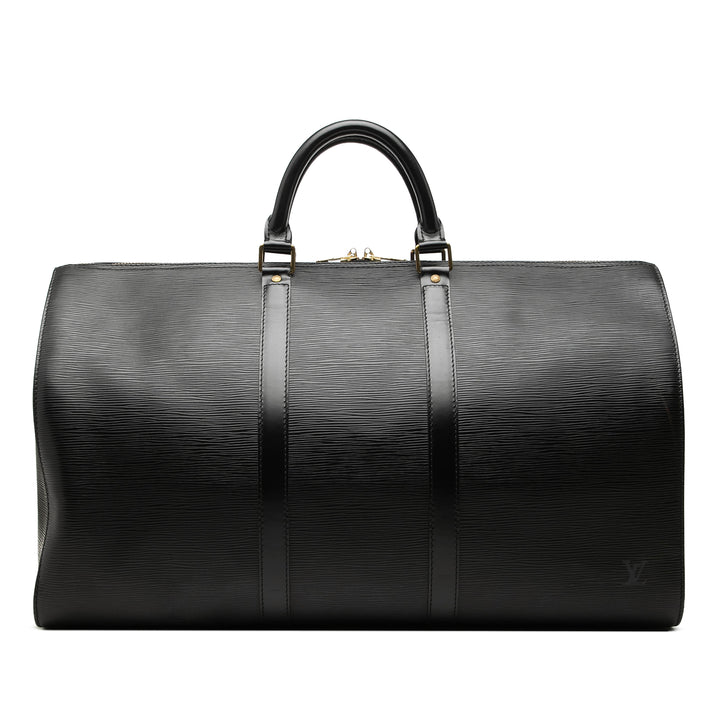 Louis Vuitton Keepall 50 Épi Noir