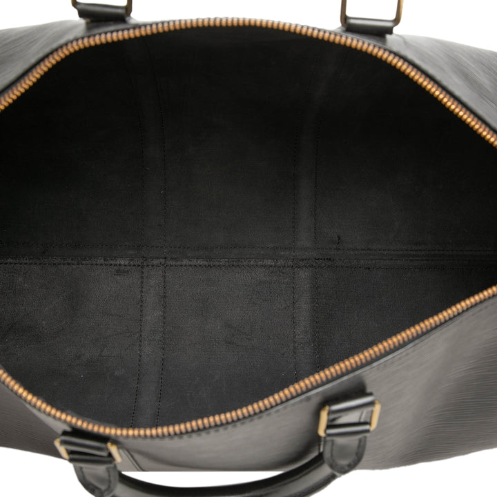 Louis Vuitton Keepall 50 Épi Noir