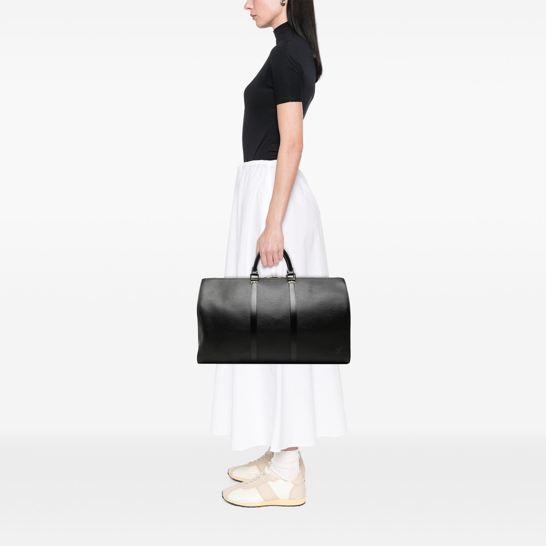 Louis Vuitton Keepall 50 Épi Noir