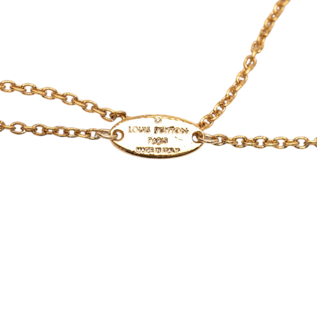 Louis Vuitton plaqué Flower Full Collier