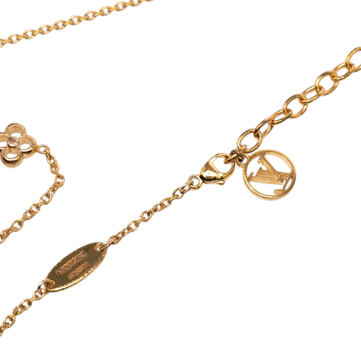 Louis Vuitton plaqué Flower Full Collier